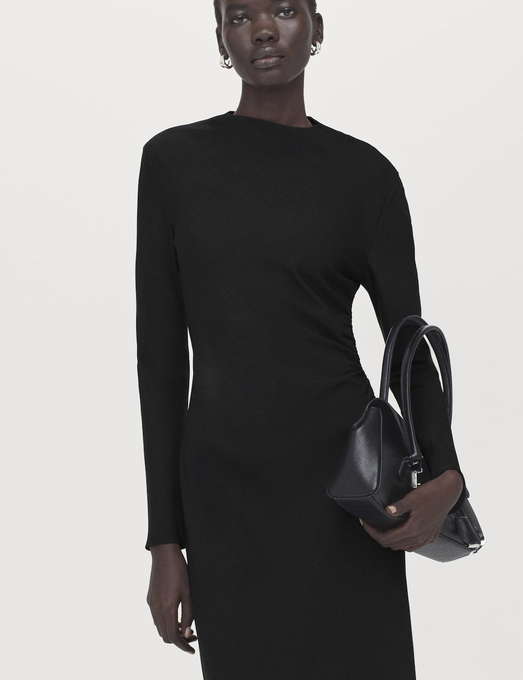 Mango dress timothee in black - Image 1