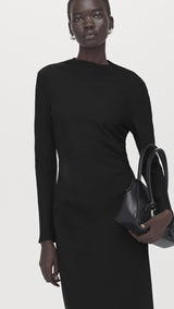 Mango dress timothee in black - Image 1
