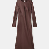 Mango dress tayler in brown - Image 2