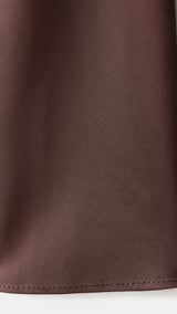 Mango dress tayler in brown - Image 3