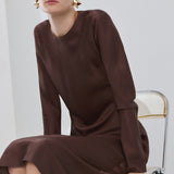 Mango dress tayler in brown - Image 5