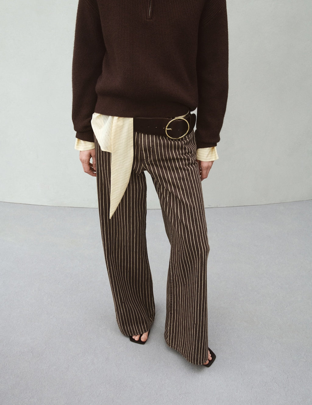 Mango jeans florchi in chocolate - Image 1
