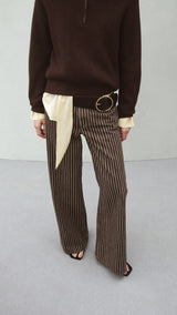 Mango jeans florchi in chocolate - Image 1