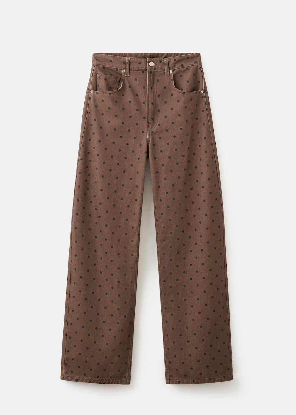 Mango jeans dots in chocolate - Image 2