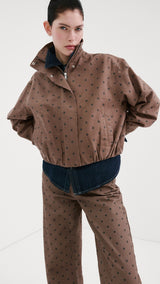 Mango jeans dots in chocolate - Image 4