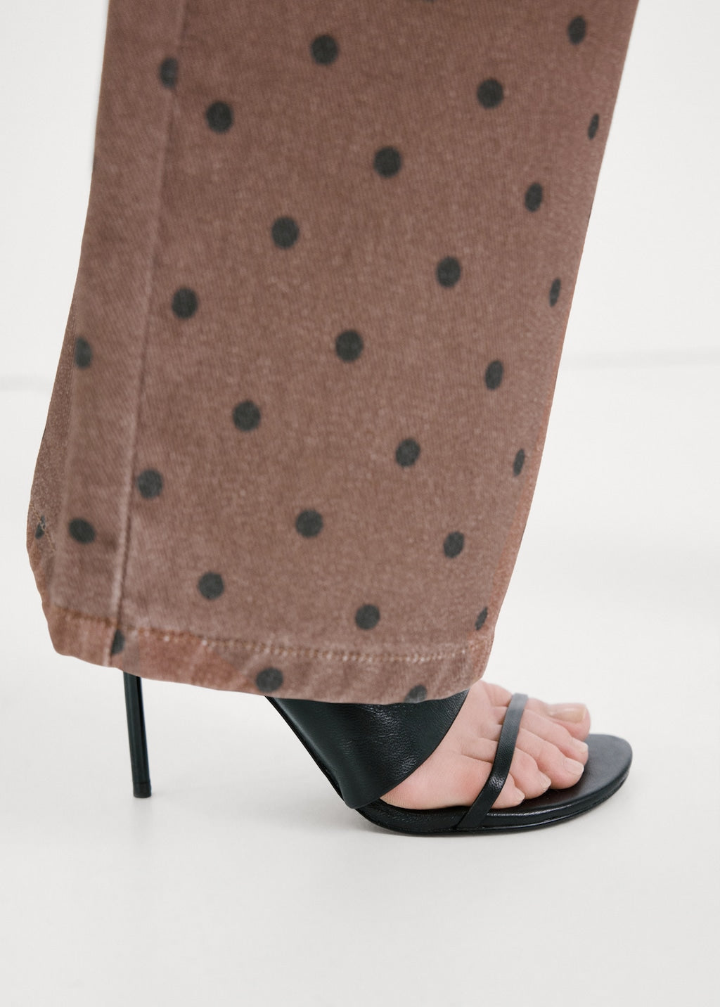 Mango jeans dots in chocolate - Image 5