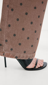 Mango jeans dots in chocolate - Image 5