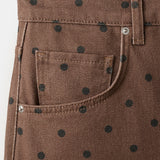 Mango jeans dots in chocolate - Image 6