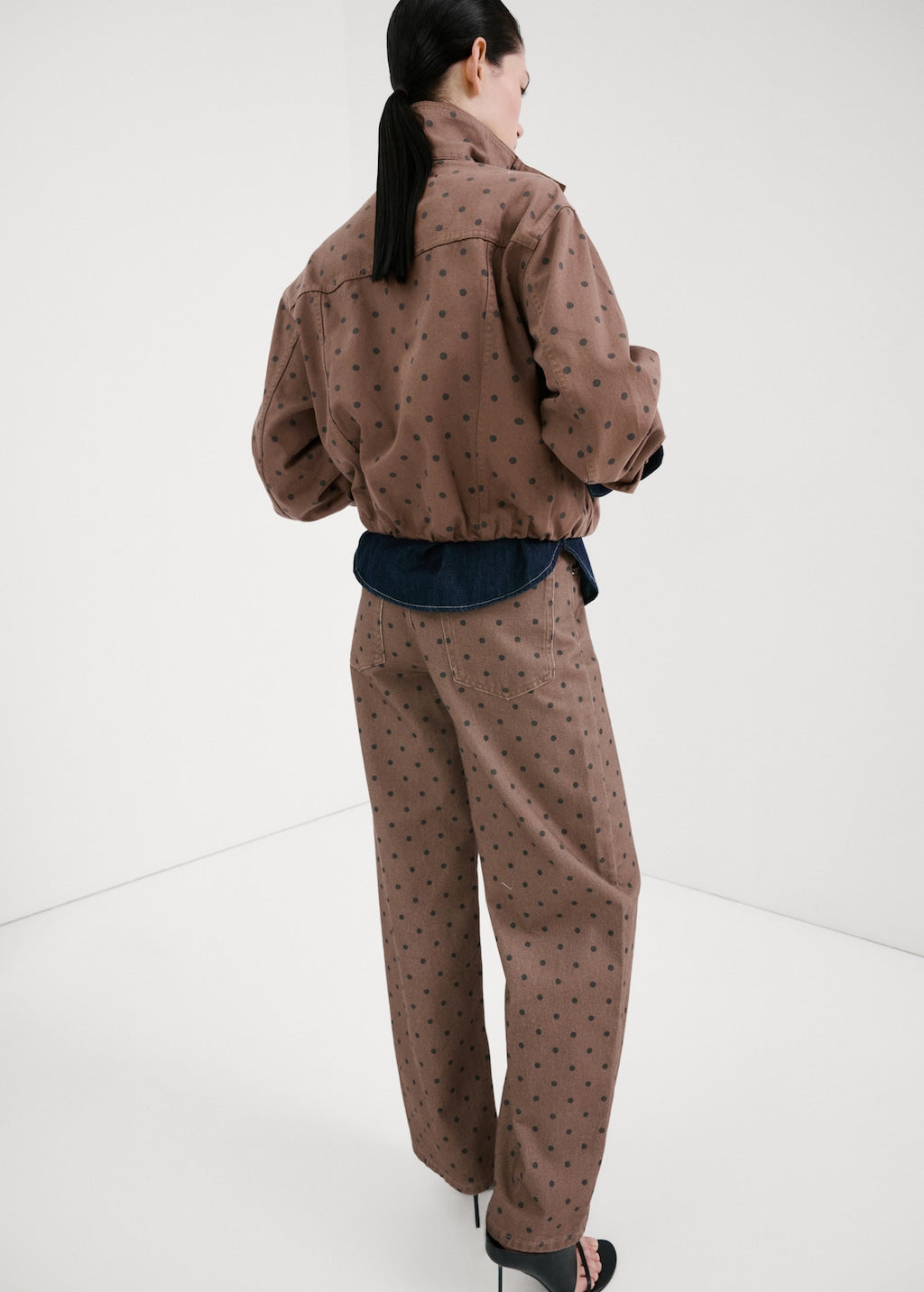 Mango jeans dots in chocolate - Image 7