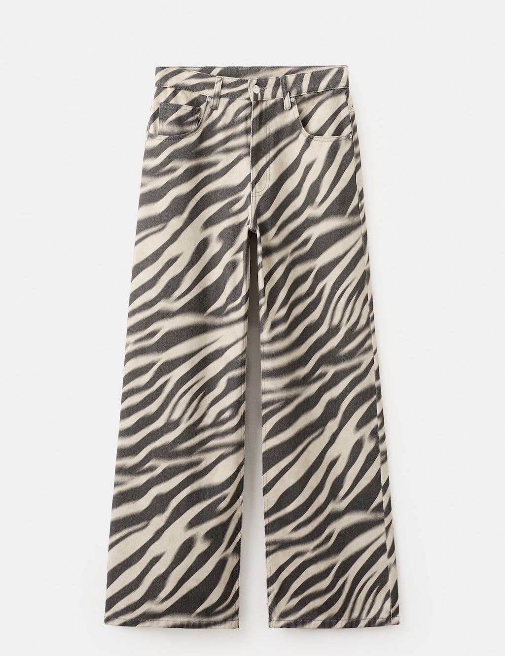 Mango jeans zebri in off white - Image 2