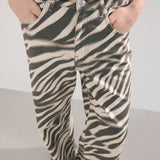 Mango jeans zebri in off white - Image 5