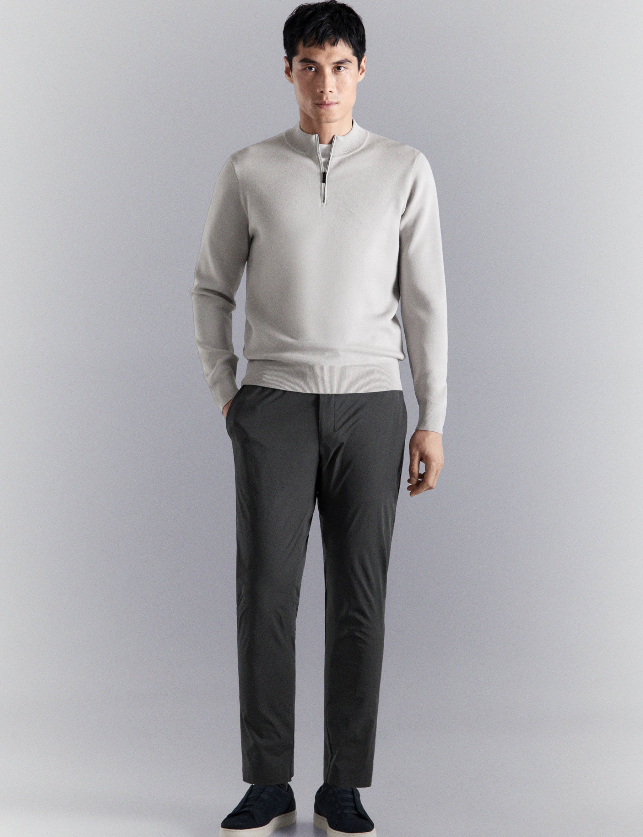 Mango sweater luxusp in ice - 001