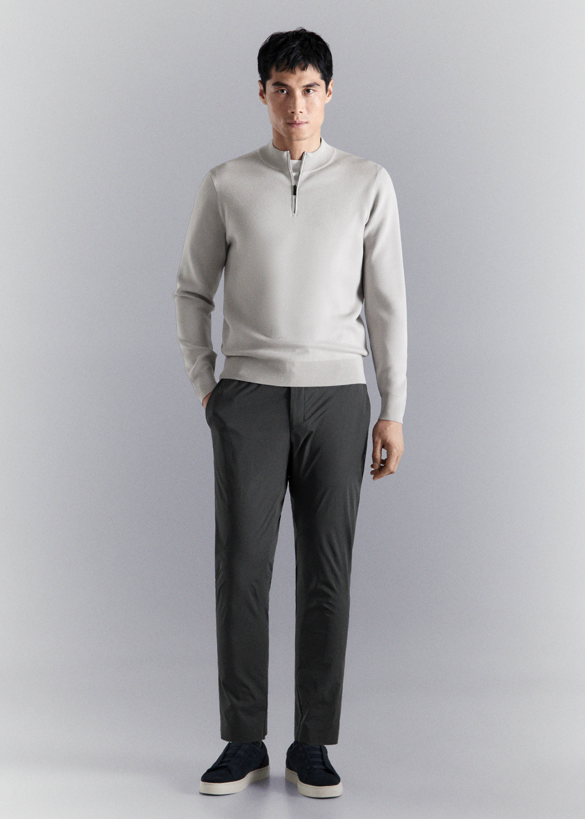Mango sweater luxusp in ice - 001