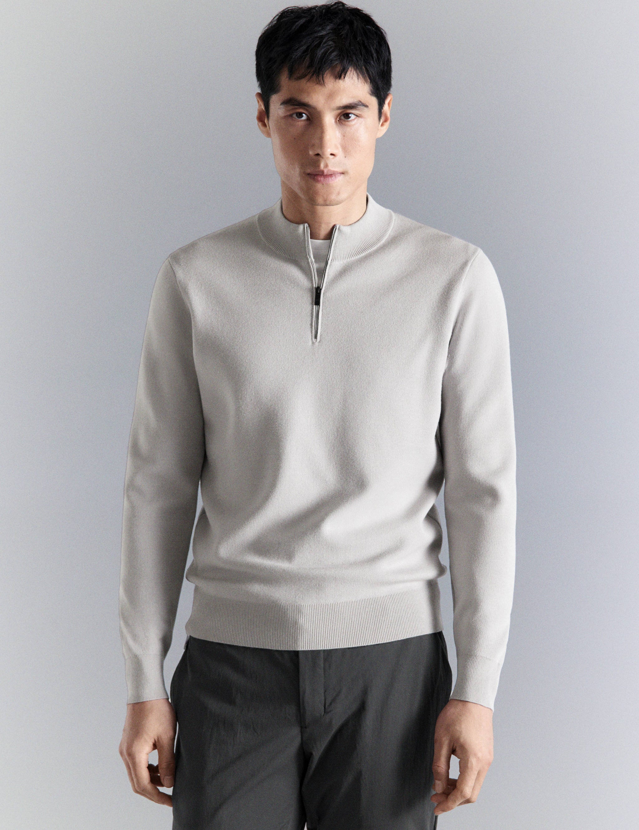 Mango sweater luxusp in ice - 002