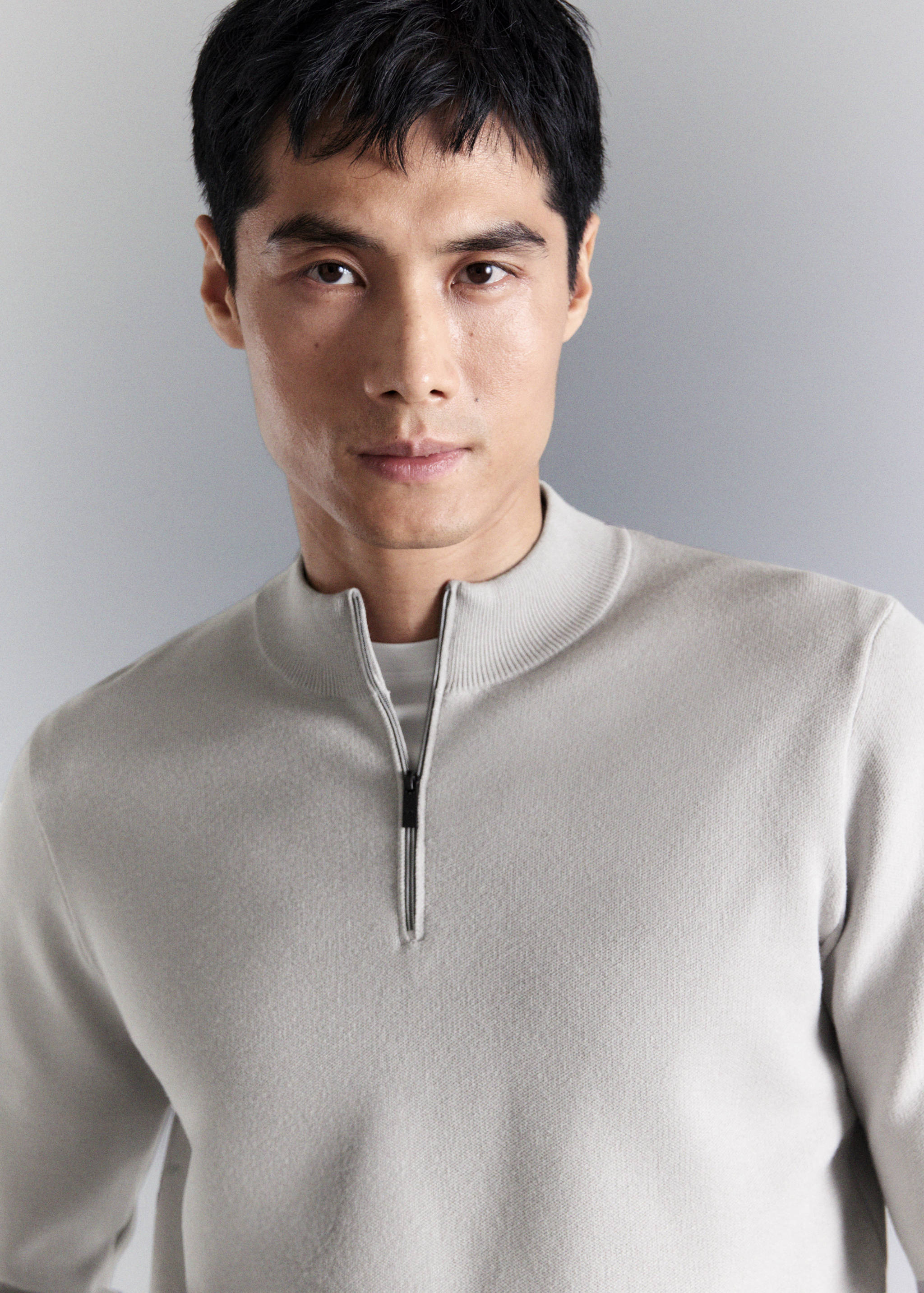 Mango sweater luxusp in ice - 004