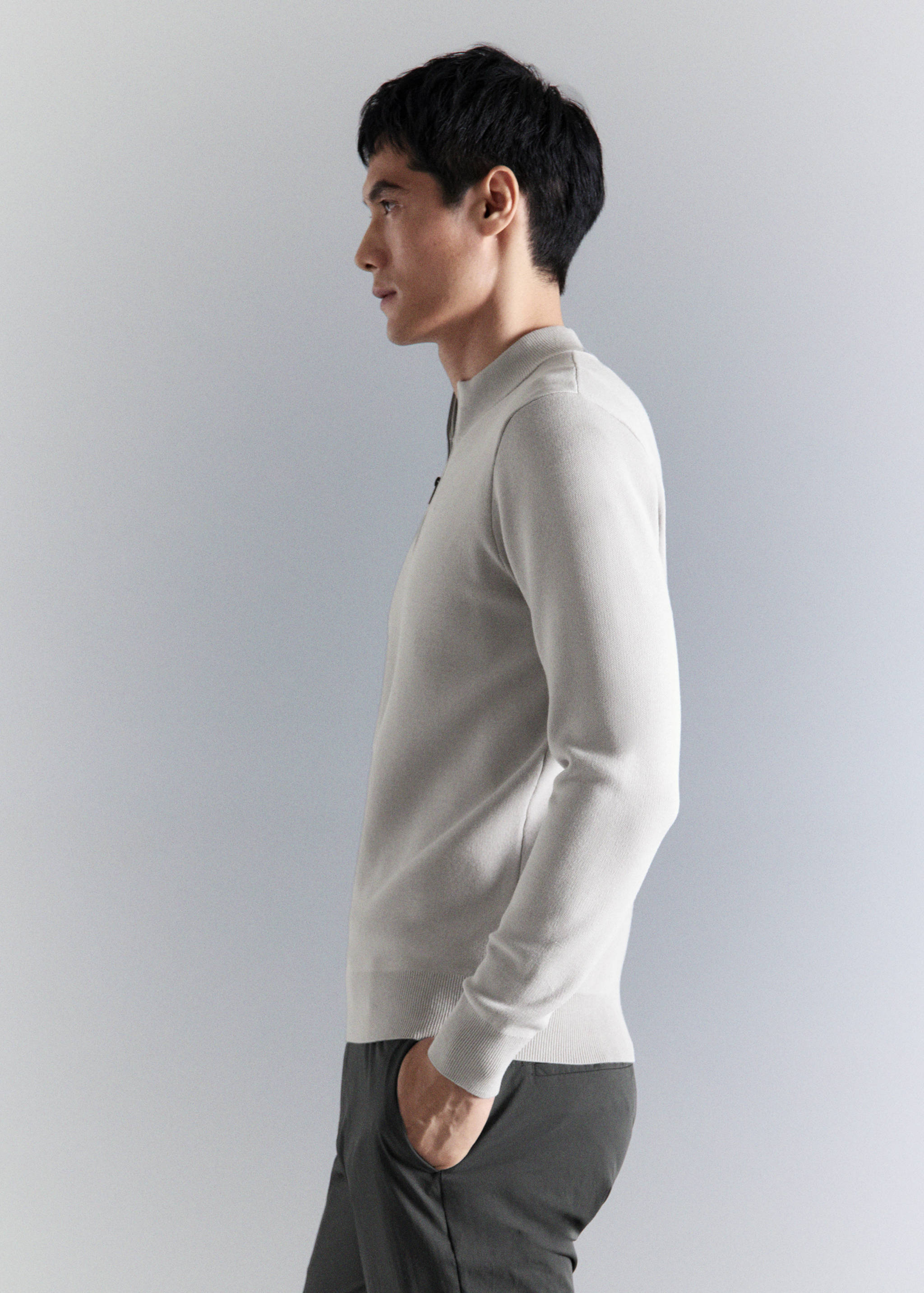 Mango sweater luxusp in ice - 008