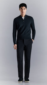 Mango sweater luxusp in navy - 001