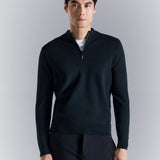 Mango sweater luxusp in navy - 002