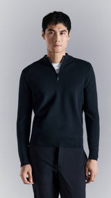 Mango sweater luxusp in navy - 002