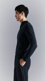 Mango sweater luxusp in navy - 008