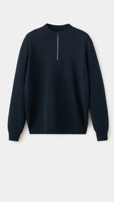 Mango sweater luxusp in navy - 021
