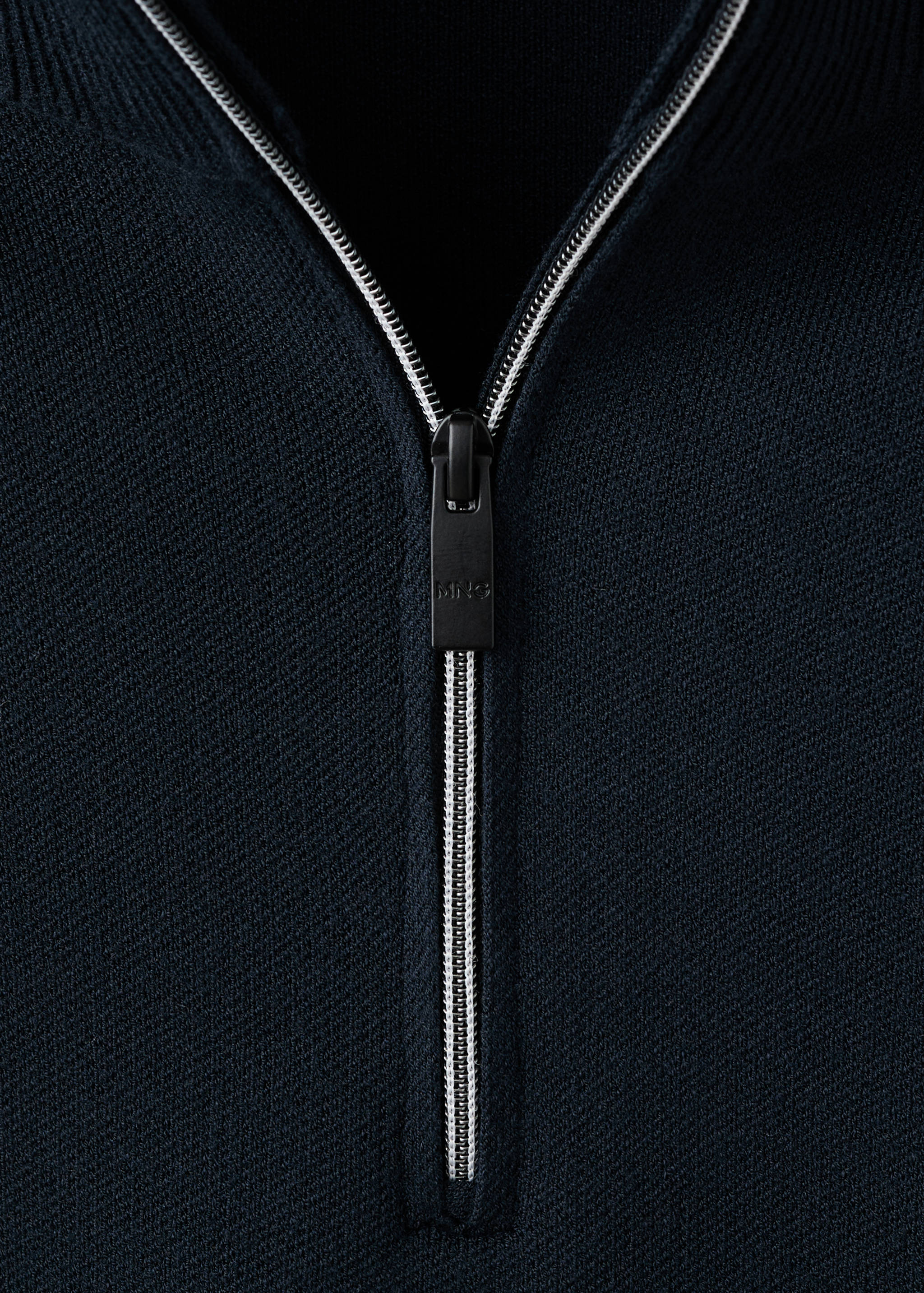 Mango sweater luxusp in navy - 023