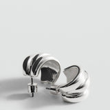 Mango earrings federica in silver-052