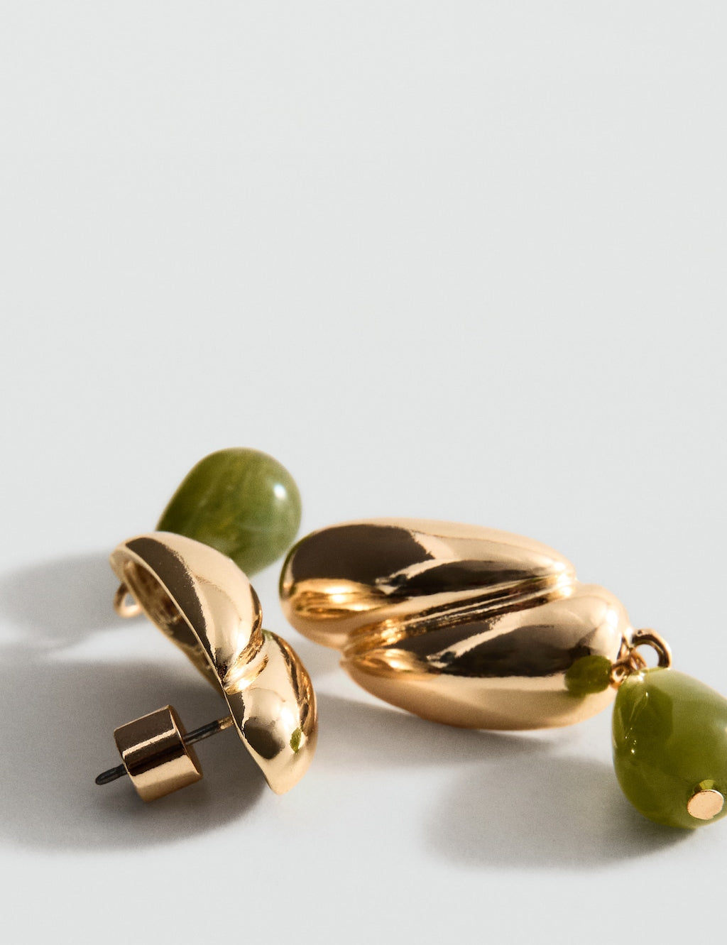 Mango earrings fatima in gold - Image 1