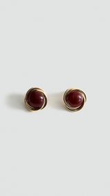 Mango earrings fermina in gold - Image 2