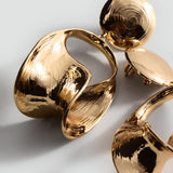 Mango earrings fernanda in gold - Image 1