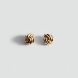 Mango earrings famara in gold - Image 2