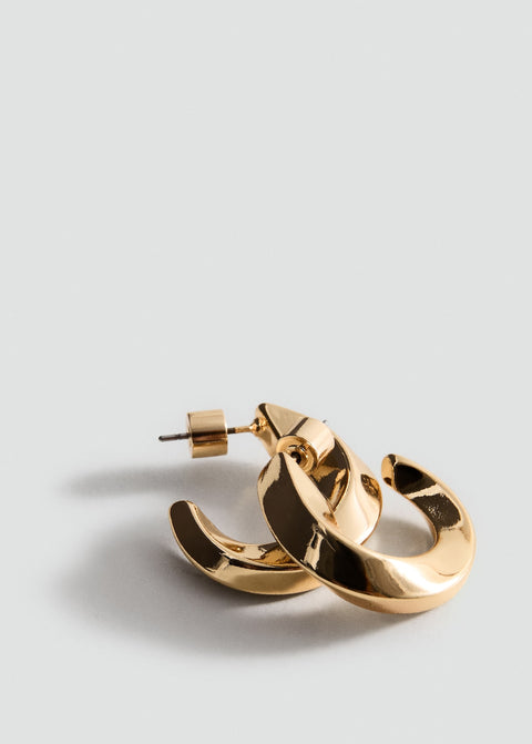 Mango earrings fede in gold