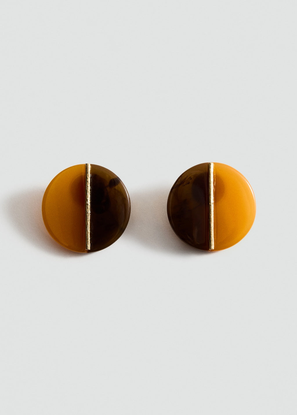 Mango earrings filipa in orange - Image 2