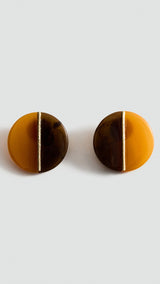 Mango earrings filipa in orange - Image 2