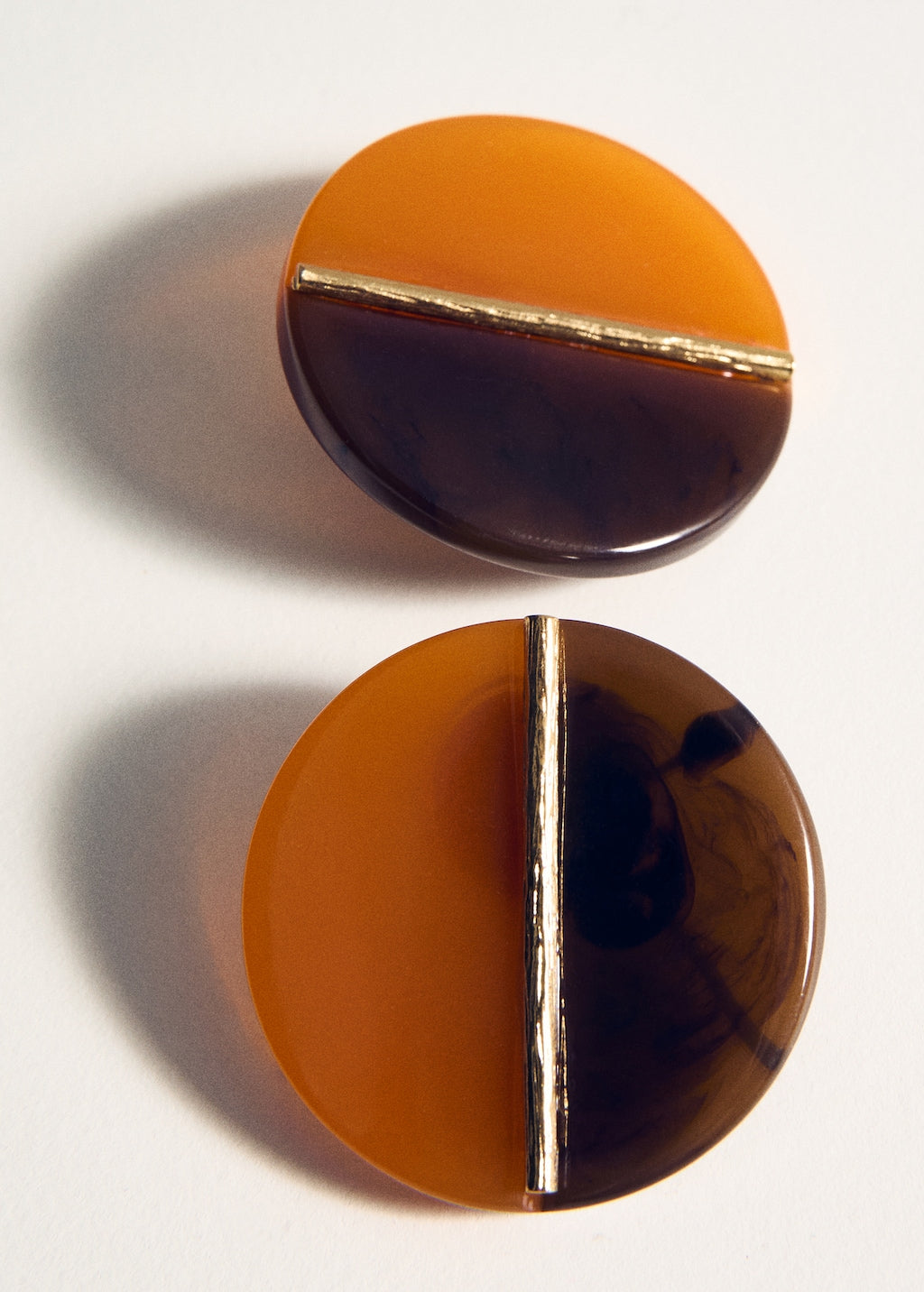 Mango earrings filipa in orange - Image 3