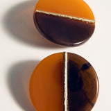 Mango earrings filipa in orange - Image 3