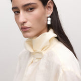 Mango earrings dice in silver - Image 4