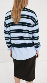 Mango sweater lotin in navy - 003
