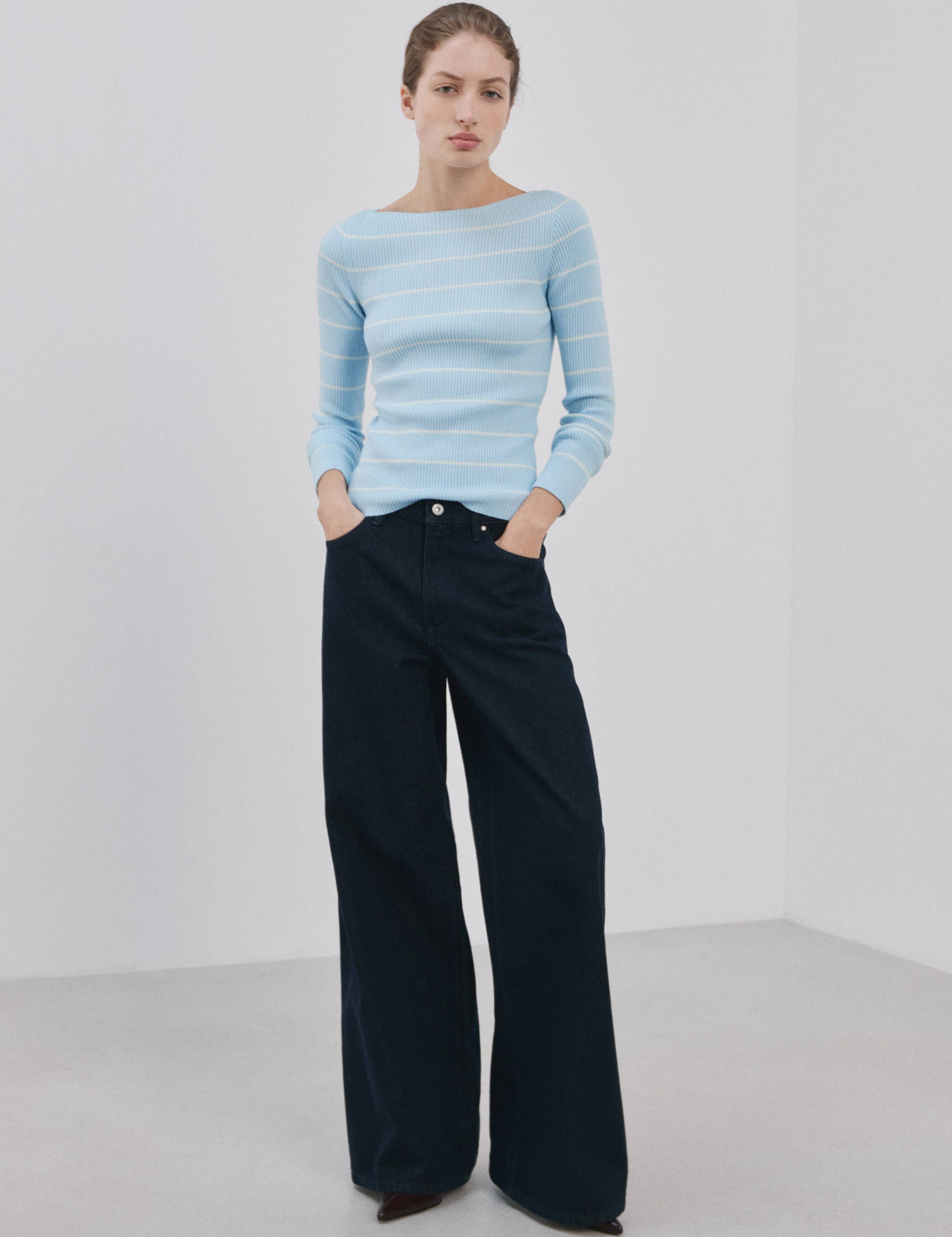 Mango sweater magaluf in celestial - 001