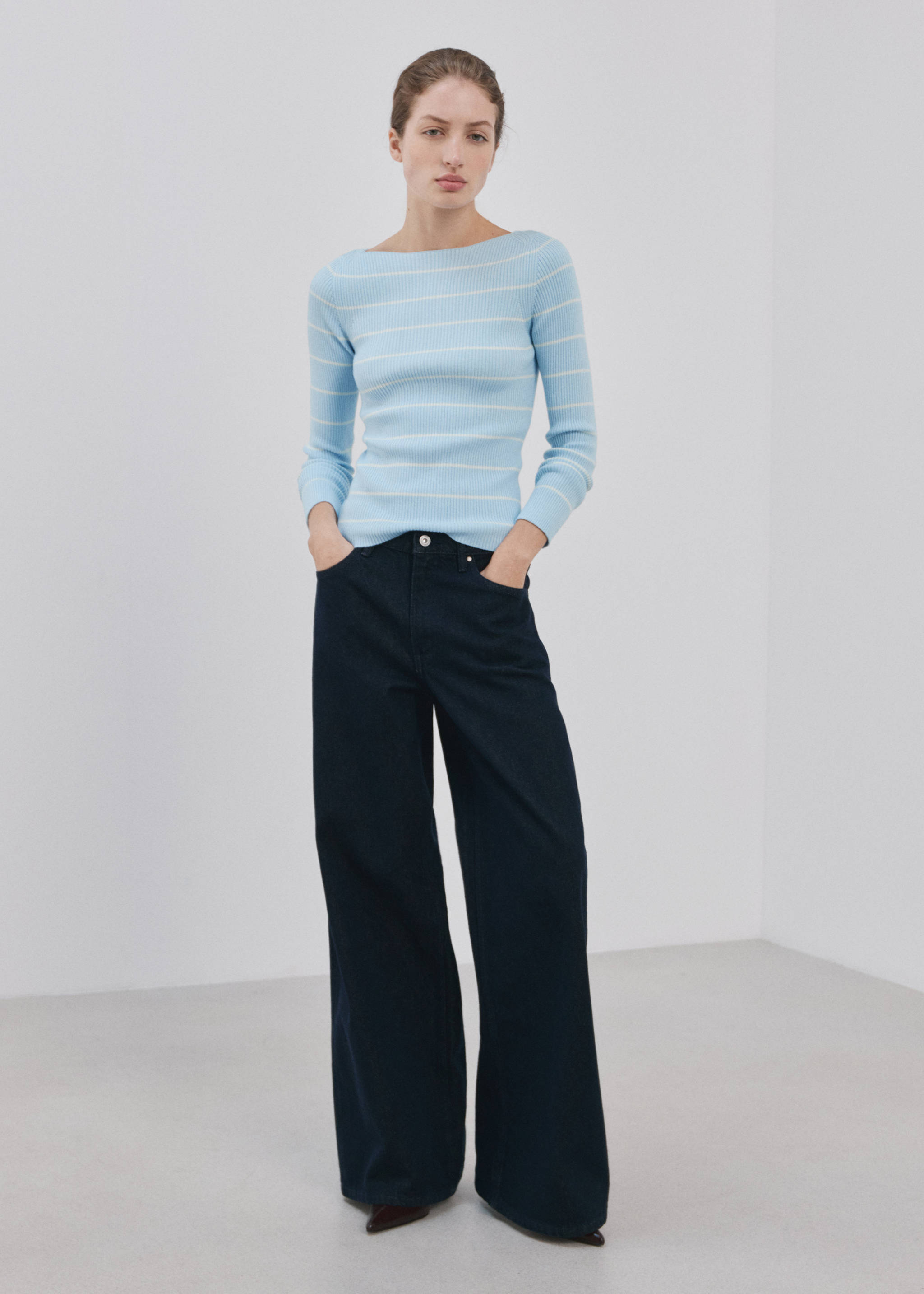 Mango sweater magaluf in celestial - 001