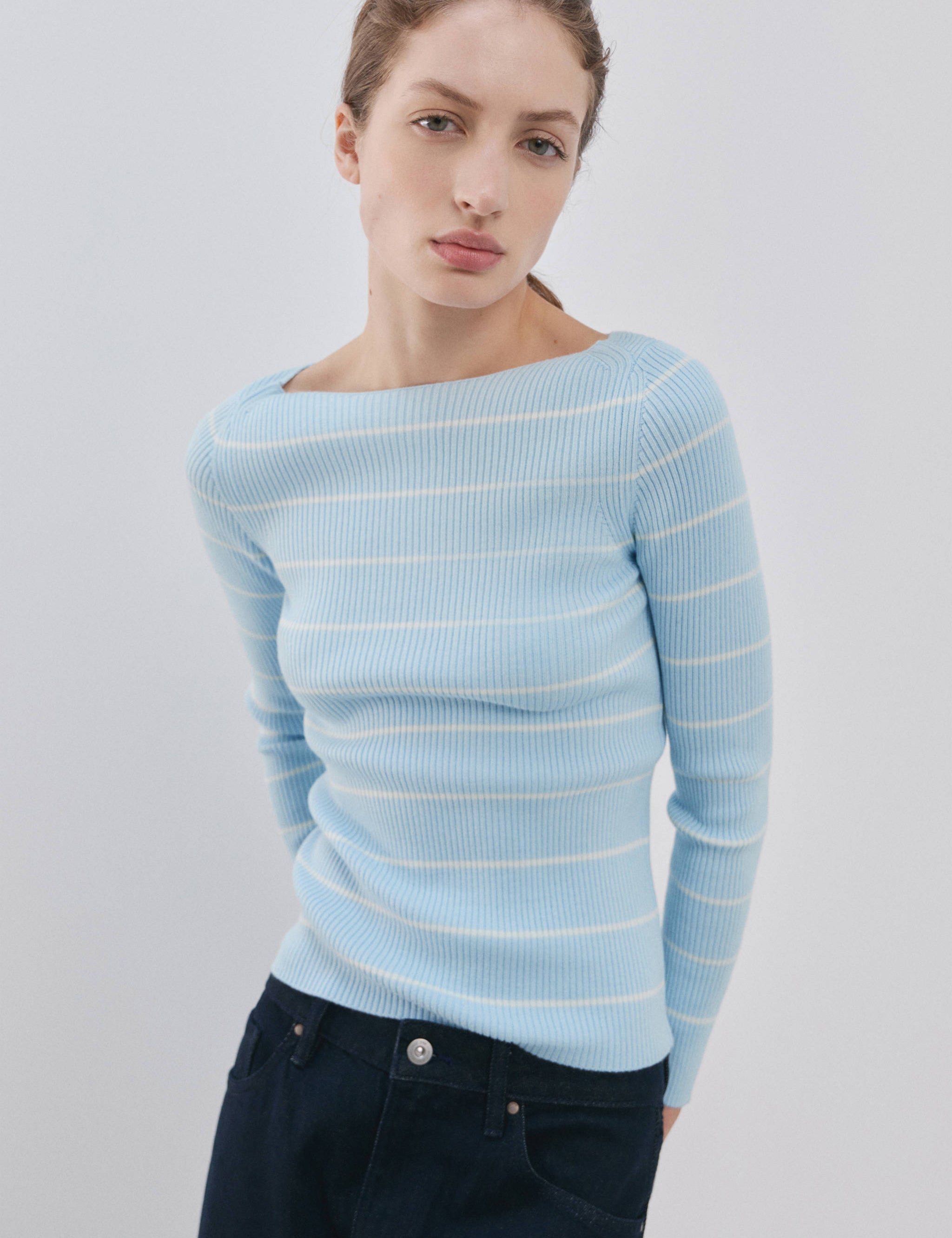 Mango sweater magaluf in celestial - 002