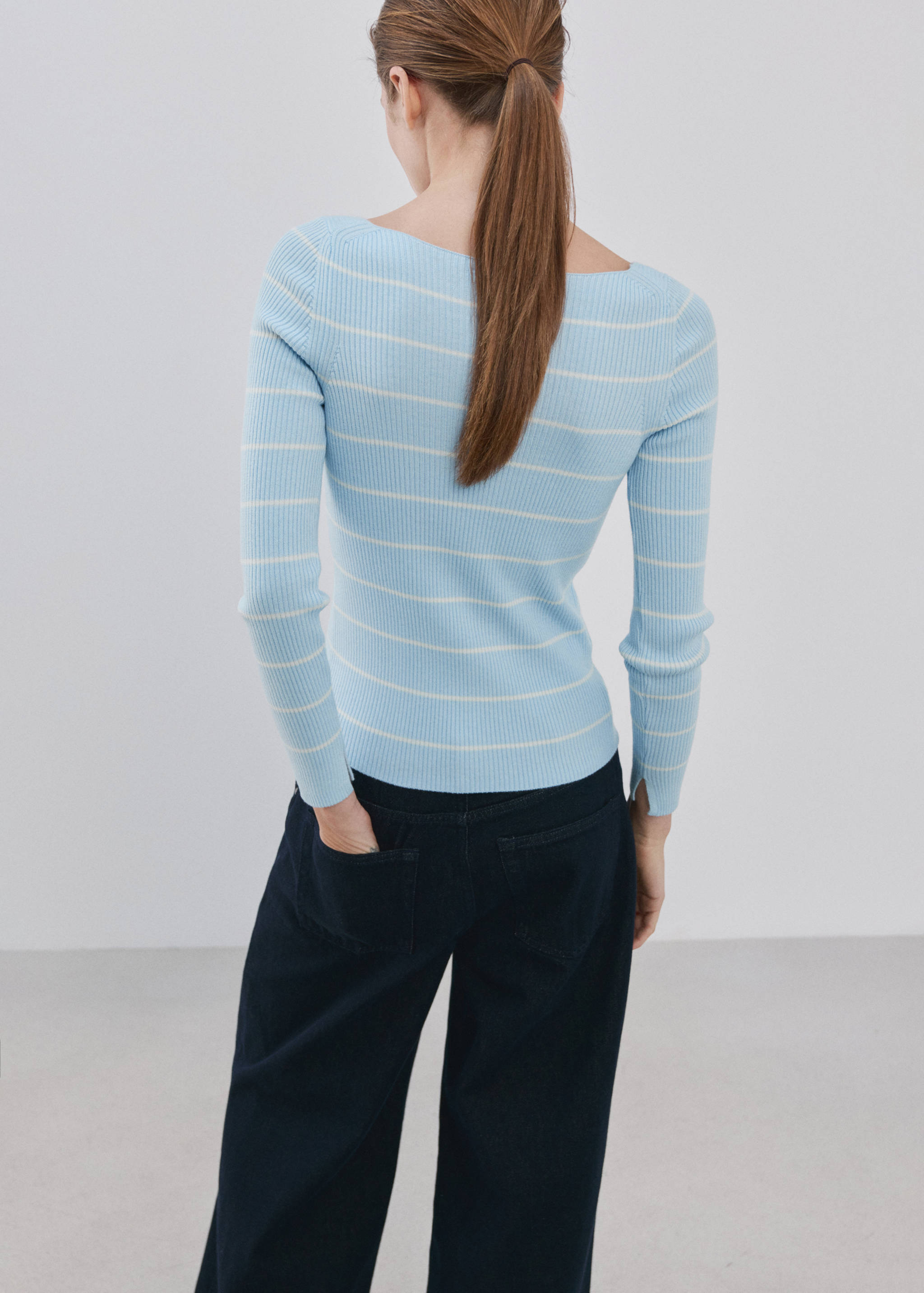Mango sweater magaluf in celestial - 003