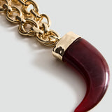 Mango necklace gemma in gold - Image 1