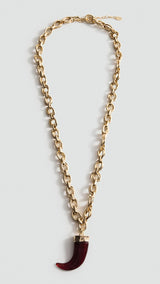 Mango necklace gemma in gold - Image 2