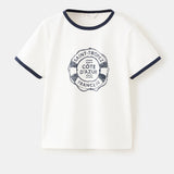 Mango t-shirt saint in off white - Image 1