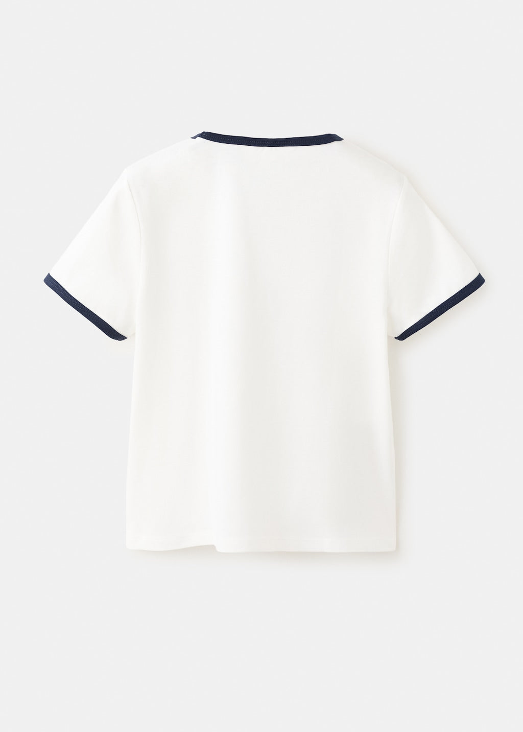 Mango t-shirt saint in off white - Image 5