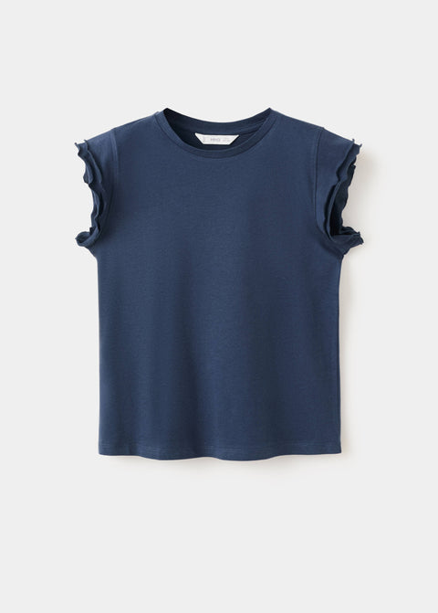 Mango t-shirt lili in navy