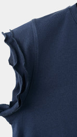 Mango t-shirt lili in navy - 023