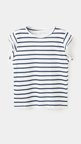 Mango t-shirt lilir in navy - 021