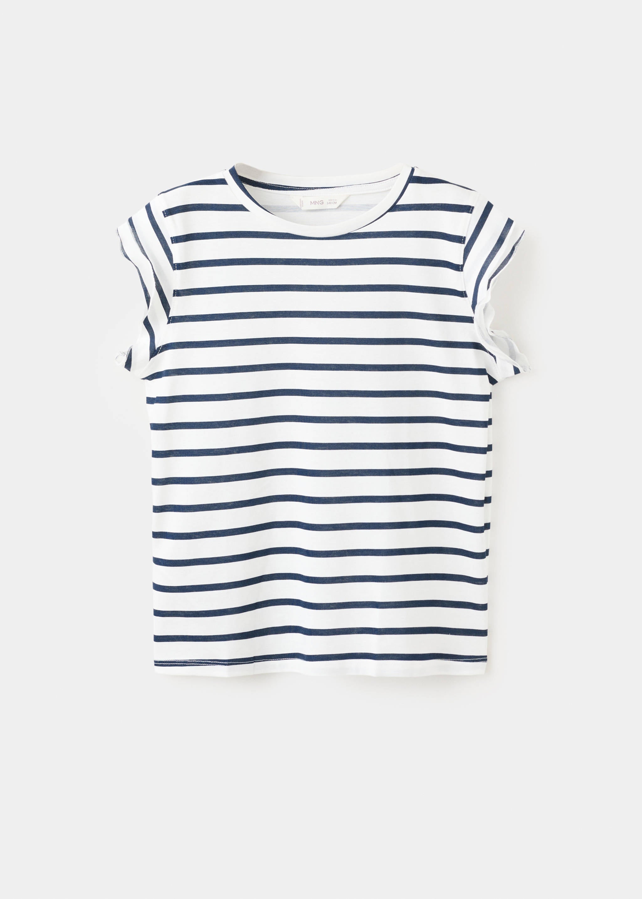 Mango t-shirt lilir in navy - 021